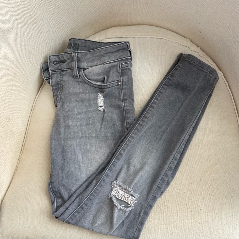 DL 1961 Skinny Jeans - grey wash